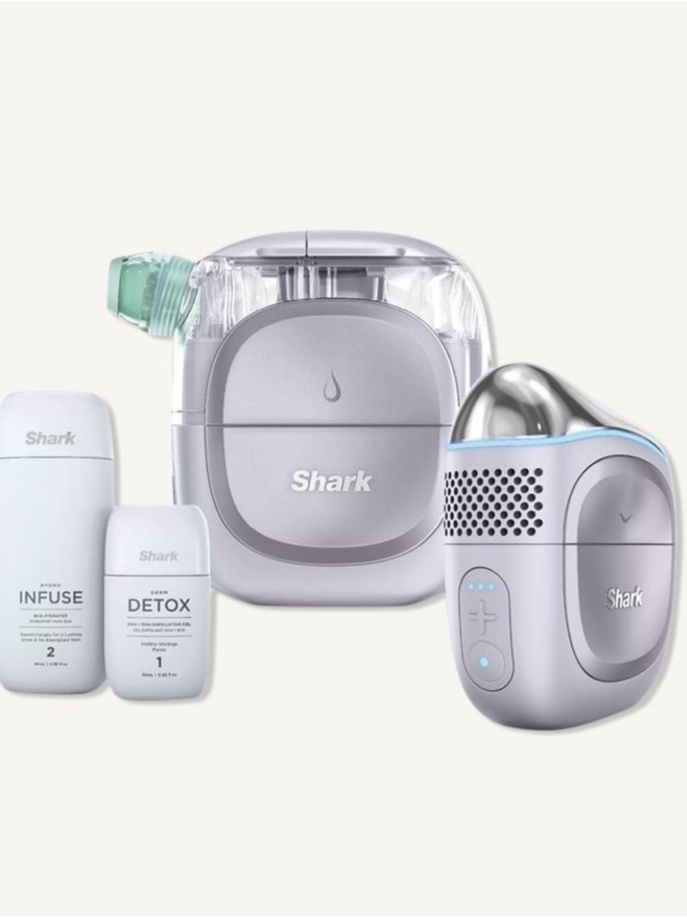 Shark Women Skincare Detox Cleanser Set NEW IN BOX